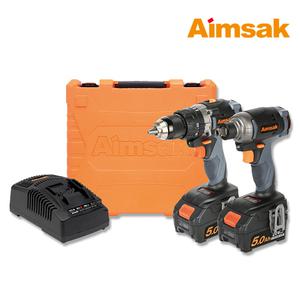 아임삭 BL18TX7_MAX(5.0Ah) 20V MAX 해머 렌치 콤보