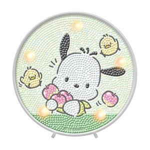 산리오 캐릭터즈 보석 십자수 오로라 무드등 포차코 일상