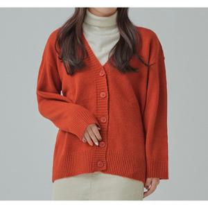 [미쏘][미쏘]오버핏 V넥 하프기장 가디건(MIWCKAT30T).