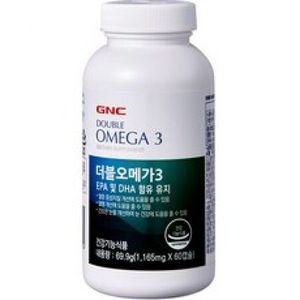 GNC 더블 오메가3 69.9g 60알
