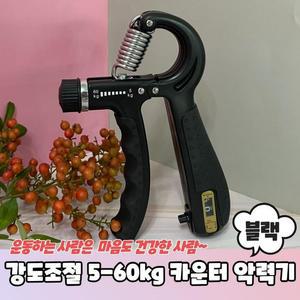 [OFK5Q458]PARABU 347 A 강도조절 5 카운터악력기 블랙
