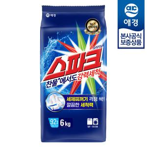 [스파크]스파크 세탁세제 리필 6kg x1개