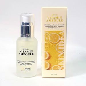 (2개묶음)  멀티 비타민 앰플 50ml 미백기능성 수분 보습 세럼 에센스