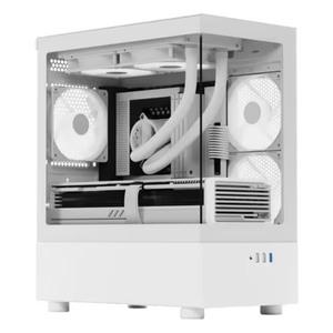 :컴이지 킹덤 비바리움 미니 컴퓨터 PC 케이스 (화이트)