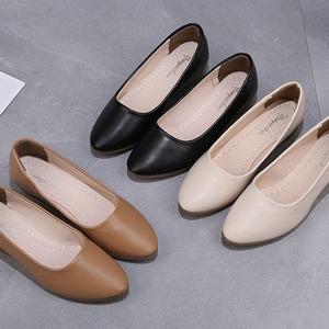 [캣츠원피스] 데일리 통굽 웨지힐 펌프스 3.5cm 230-250
