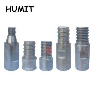 변환 가변 스레드 커넥터, M32 M22 1/4UNC 1/2-20UNF M12 코어 드릴 파이프 연결 커플링 교환 어댑터