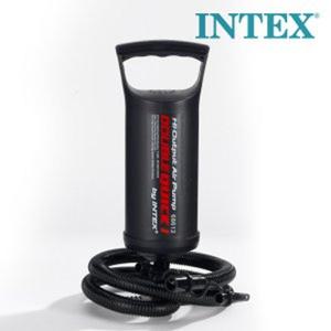 INTEX 핸드펌프 에어목베게 에어매트 에어펌프/축구공/공기/주입기/바람/펌프/미니/에어/공/볼/주입/가정용