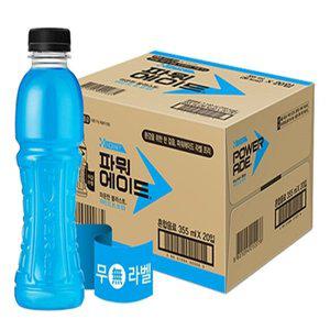 [기타]파워에이드 마운틴블라스트 무라벨 355ml 20개 1박스