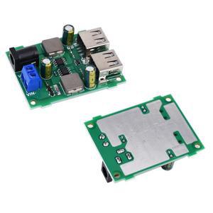 DC-DC 스텝 다운 보드, USB 출력 벅 컨버터 전원 공급 장치 모듈, 휴대폰용 쉘 포함, 8.4V, 9V, 12V, 24V-5