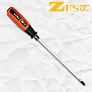 제스트 Z-K2 5X100mm 탱크 양용 함마 드라이버 일자 십자 자석 타격 양면 마그네틱드라이버
