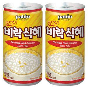 [기타]팔도 밥알없는 비락식혜 175ml x 60캔입 (30캔x2박스)