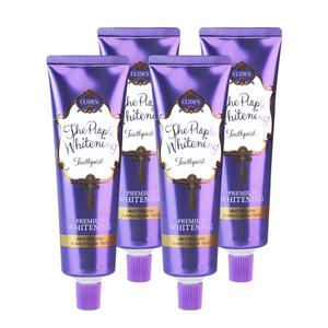 클라이덴 더 퍼플 미백 치약 130g x 4개 안티 옐로우 화이트닝