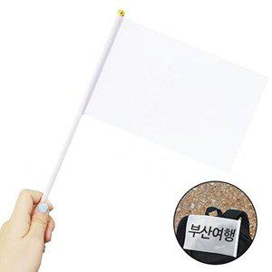 [셀러허브 1][HYIJUQRI_4B]DIY 손깃발 응원깃발 사각