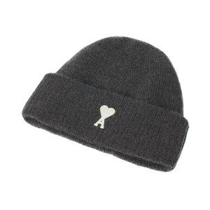 [아미]오프 화이트 아미 드 꾀흐 알파카 비니 UHA115 KN0032 061 DARK GREY [AIH013]