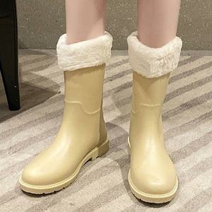 [오노마] ONM 여성 기모안감 탈부착 4계절 다용 레인부츠