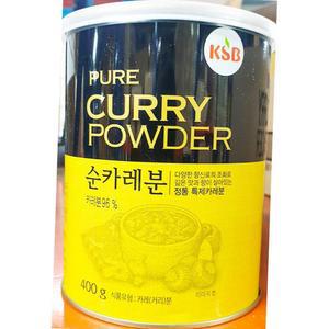 한국 에스비 카레 파우더 400g 식자재 업소용 식재료 식당용 대용량 단체 급식용 가루
