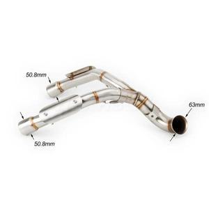 KTM Duke 790 2018-2020 / R 2021 오토바이 배기 머플러 링크 파이프 슬립온 51mm