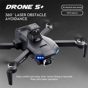 무선 헬기 고성능 브러시리스 회피 RC 드론 1200m GPS 5g Fpv 6k Hd 듀얼 카메라 25 분 내구성