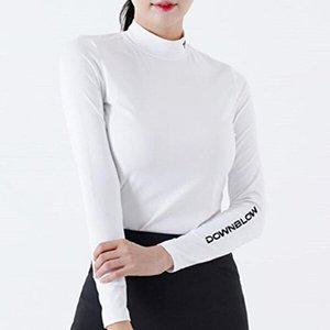 [셀러허브 패션][JHORRQ9S_51]반목 골프 50대티셔츠 이너 긴팔 얇은 반목티