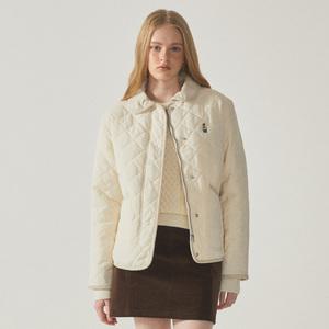 후아유 [N배송] 스티브 카라 퀼팅 자켓 / WHJJF1113F Steve Quilting Jacket
