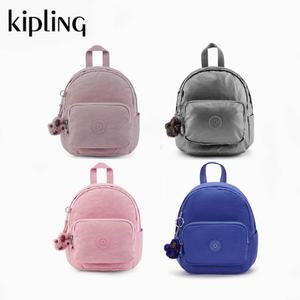 Kipling 키플링 베이직 미니 백팩 데일리 캐주얼 지퍼 포켓 경량 키링 가방
