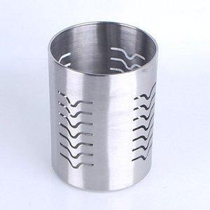 스텐 수저 꽂이 숟가락통 주방 배수통 (WFGQRHF)