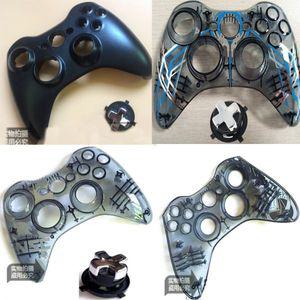 마이크로소프트 Xbox 360 컨트롤러 교체용 전면 하우징 상단 쉘 커버 케이스 D-패드 Dpad 버튼 포함 커스텀