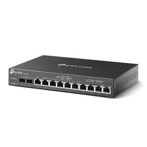 TP-Link ER7212PC | 오마다 라우터, PoE 스위치 및 컨트롤러 3-in-1 기가비트 VPN 라우터 최대 4 WAN 8 PoE+ LAN 포트 @ 110W 팬리스 간편한 설치 로드 밸런스