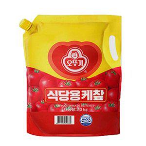 [오뚜기]오뚜기 식당용케찹(팩) 3.3kg
