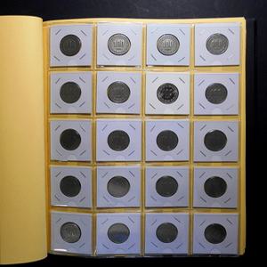 한국은행 100원 주화 1970년 부터 ~ 2018년 총 47종 세트