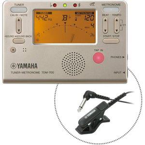 야마하 TDM-700GM 디지털 튜너 메트로놈