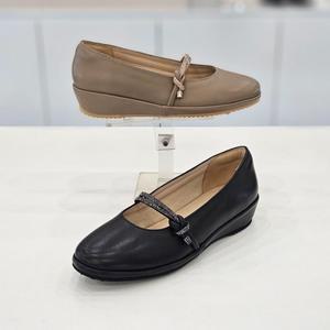 엘칸토공식몰 HC04 여성 초경량 플시블 웨지 통굽 펌프스 4cm 2종 LCWD19U513-D
