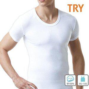 [셀러허브 패션][JHP0PRUV_51HC]남성 40수 인견런닝 반팔 데오 남자 3매