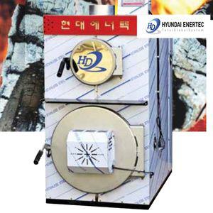 현대에너텍 HHB-600ST 보충수탱크 분리형 전자동 화목보일러 시골가정집 펜션