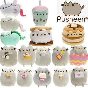 여러 개의 Pusheen 봉제 인형 베개 귀여운 홈 침실 만화 모델 장난감 소녀 방 장식 크리스마스 선물