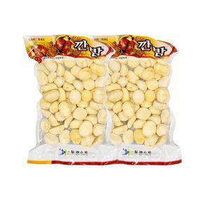 (말랑)공주 깐밤 생율 생밤 햇밤 수작업 500g 특 대밤 진공포장 국산 국산알 맛있는 황밤 황률