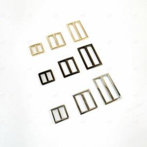 금속 사각 왈자 가방 버클 고리 15mm 25mm 38mm 조리개 부자재 끈조절 어깨끈 숄더백 스트랩 웨빙 클립