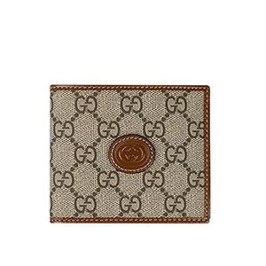 [로로모다] 구찌 CG 수프림 캔버스 인터로킹 남성 반지갑   671652-92TCG-8563