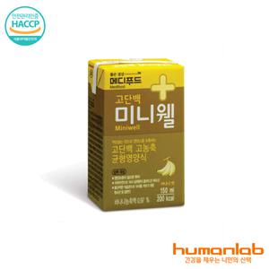 [슈어밀] 메디푸드 미니웰 바나나 150ML 24팩 3박스