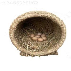 닭알집 산란통 닭둥지 메추리 거위 새둥지 지푸라기 부화장 60x70x75 부화 7 닭장 전복 방지 35cm
