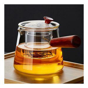 내열 유리주전자 거름망 티포트 700ml 차우리기 티팟 티메이커 차포트 티주전자 유리티포트 찻주전자