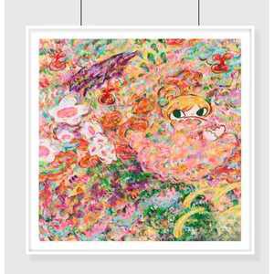 아야코 로카쿠 액자 벽화 그림 아트 포스터 소녀 프레임 주방 일본 거실에 캔버스 고화질 좋은 한정판 걸면