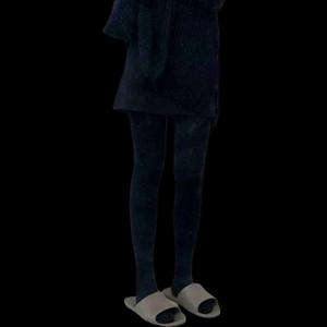 여자 무발 보온 기모 데일리 유발 레깅스