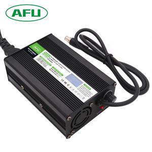 팬OLED 디스플레이가 포함된 16S 48V 배터리 충전기용 58.4V 2A LiFePO4 스마트