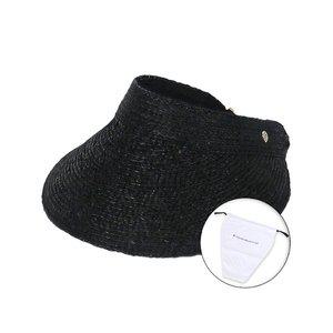 [헬렌카민스키] 25SS 여성 커스틴 선캡 챠콜 더스트백 포함 HAT50305 CHARCOAL PKG