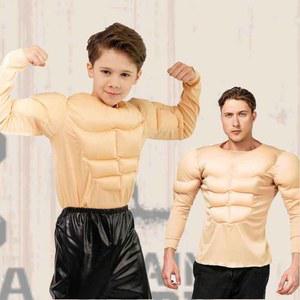근육맨 몸짱 근육옷 의류 수트 코스튬 소품 코스프레의상 티셔츠