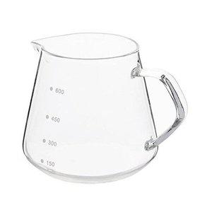 [셀러허브 패션][JHQS8H8D_52C5]내열유리 핸드드립 눈금 커피서버 600ml
