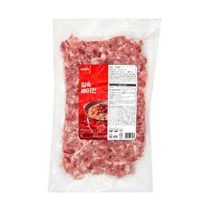 선진 실속 베이컨 1kg 다이스
