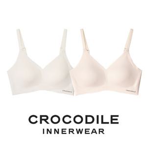 [크로커다일] 감탄브라 소프트핏 쉘론 후크형 브라2종 오트밀 라이트베이지 CDWBR5M1314