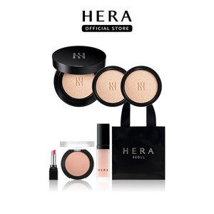 [내일도착/단독]헤라 NEW블랙쿠션 파운데이션 디럭스 SPF34/PA++ (본품15g+리필15g x2)